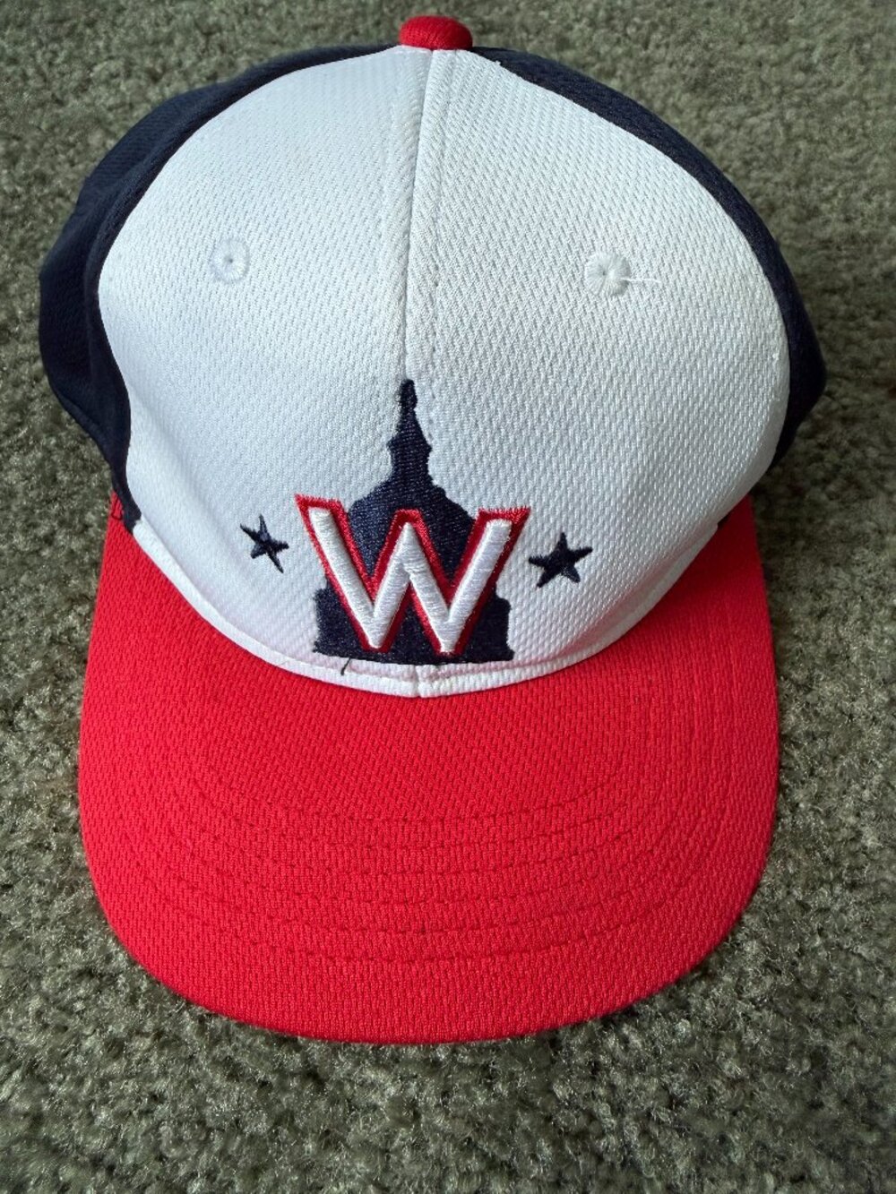 Washington Nationals Youth Baseball Hat Cap OC Sports Team MLB Capitol W Logo